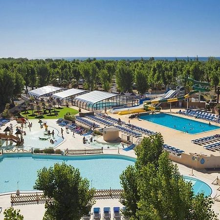 Mobilhome Lodge 3 Chambres, 500M Plage, Camp 5 Etoiles Vendres Dış mekan fotoğraf