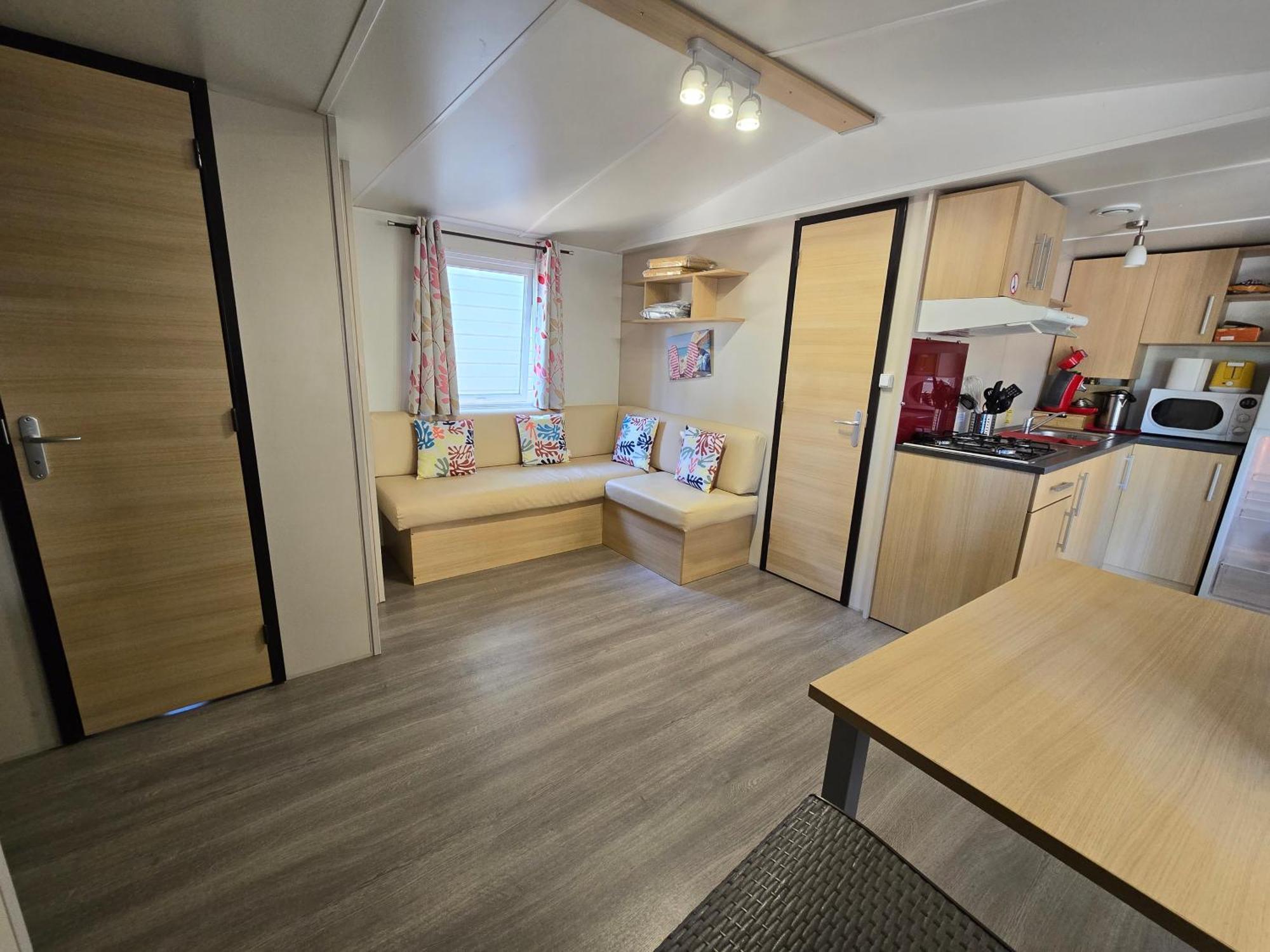 Mobilhome Lodge 3 Chambres, 500M Plage, Camp 5 Etoiles Vendres Dış mekan fotoğraf
