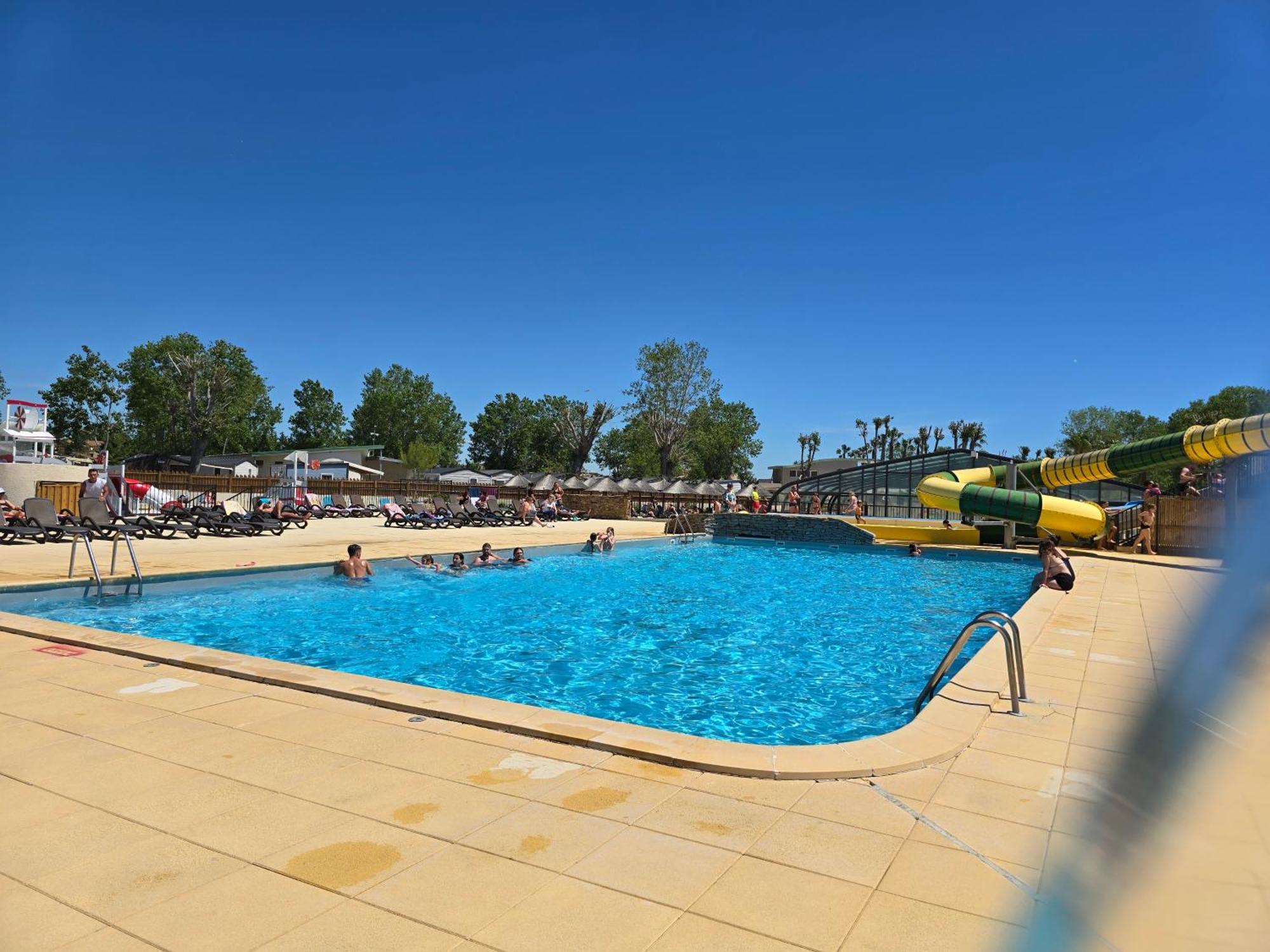 Mobilhome Lodge 3 Chambres, 500M Plage, Camp 5 Etoiles Vendres Dış mekan fotoğraf